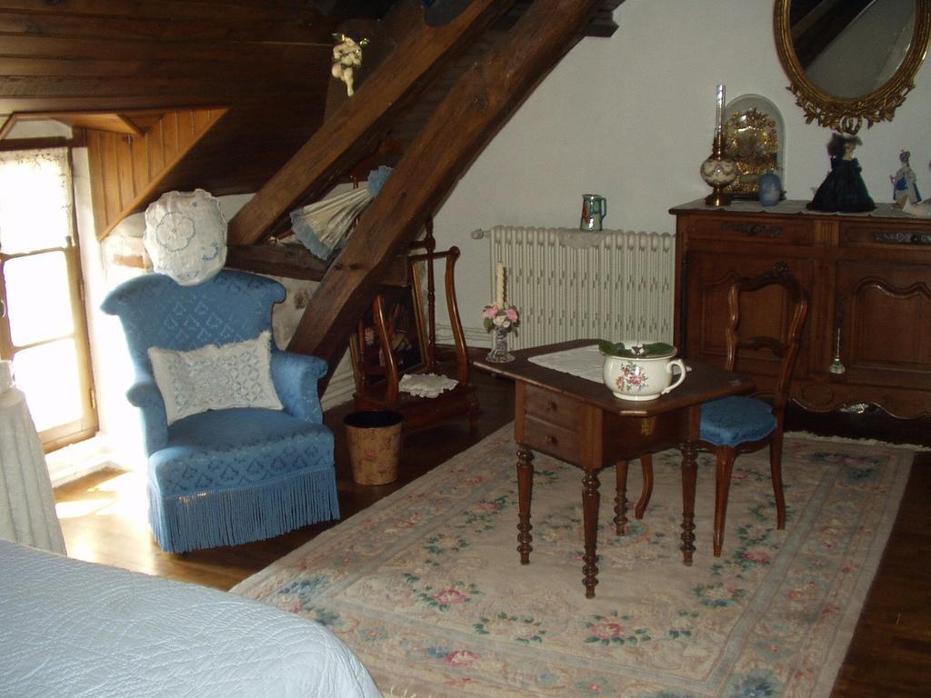 Bed and Breakfast La Petite Ferme Vouzeron Zimmer foto